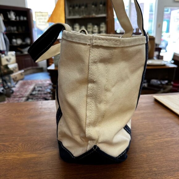 Vintage L.L. Bean Navy Boat and Tote Bag Medium - Picture 7 of 7